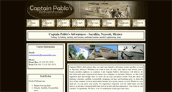 Desktop Screenshot of captainpablo.com